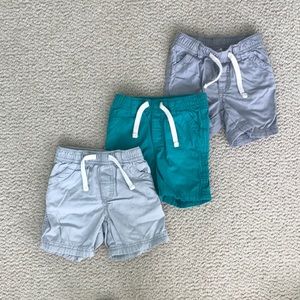 Old Navy Boys Cargo Shorts Bundle Lot of 3 Baby 12 Months
